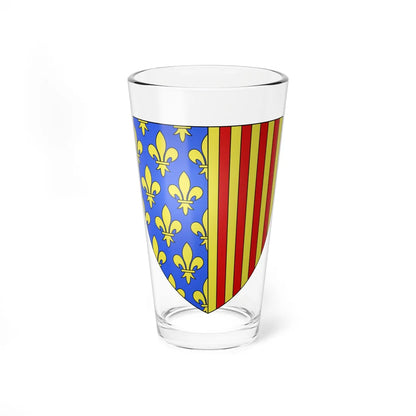 Blason département fr Lozère (France) (Coat of Arms) Pint Glass 16oz 16oz - Go Mug Yourself