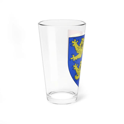 Blason département fr Manche (France) (Coat of Arms) Pint Glass 16oz - Go Mug Yourself