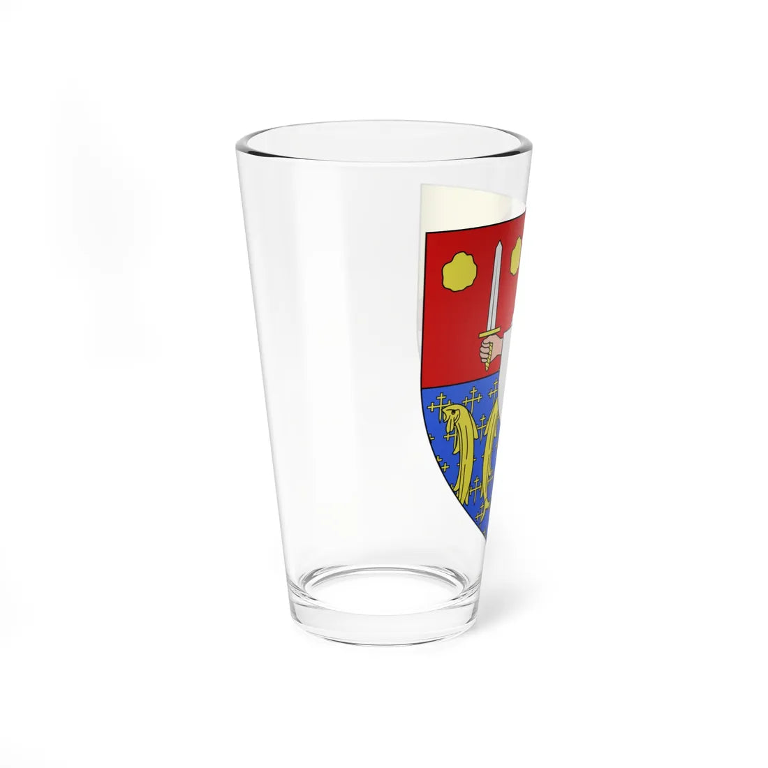 Blason département fr Moselle (France) (Coat of Arms) Pint Glass 16oz - Go Mug Yourself