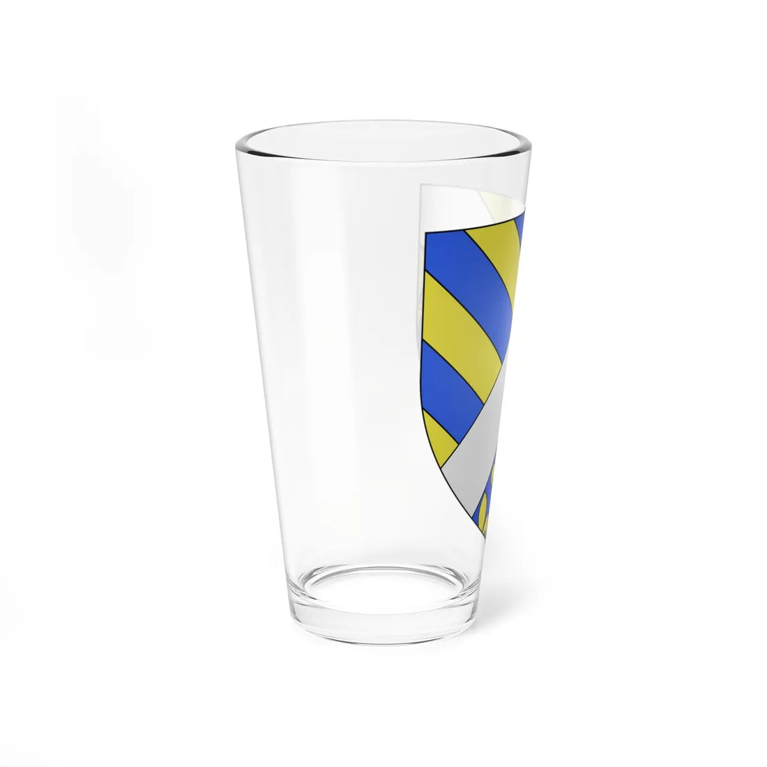 Blason département fr Oise (France) (Coat of Arms) Pint Glass 16oz - Go Mug Yourself
