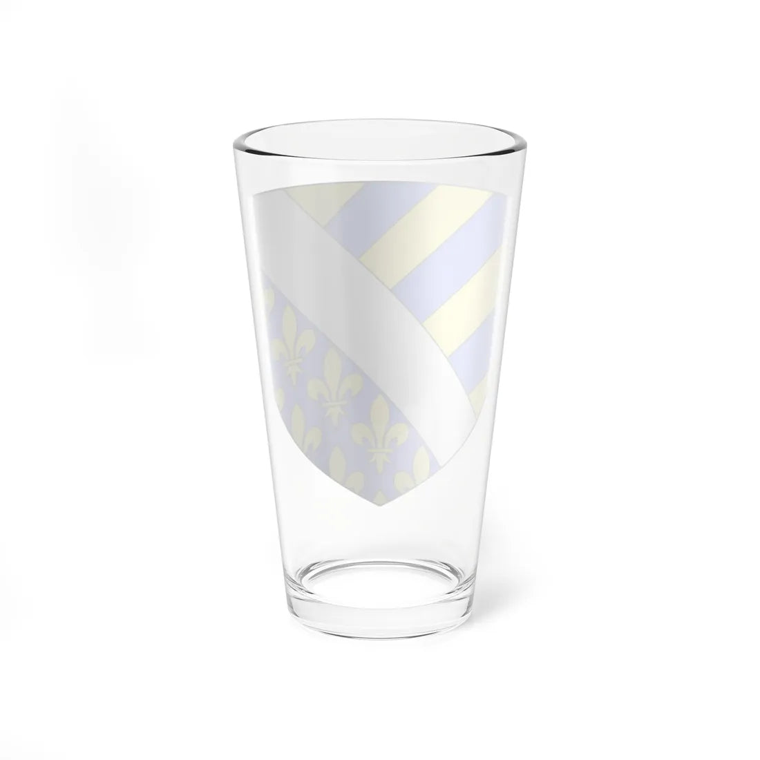 Blason département fr Oise (France) (Coat of Arms) Pint Glass 16oz - Go Mug Yourself