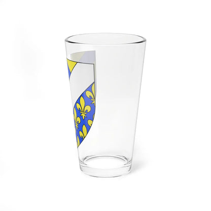 Blason département fr Oise (France) (Coat of Arms) Pint Glass 16oz - Go Mug Yourself