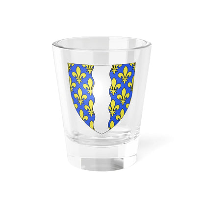 Blason département fr Oise proposé par Robert Louis (France) (Coat of Arms) Shot Glass 1.5oz 1.5oz - Go Mug Yourself