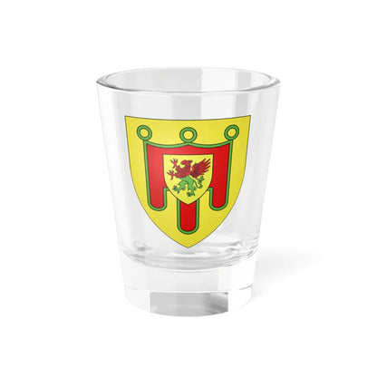 Blason département fr Puy-de-Dôme (France) (Coat of Arms) Shot Glass 1.5oz 1.5oz - Go Mug Yourself