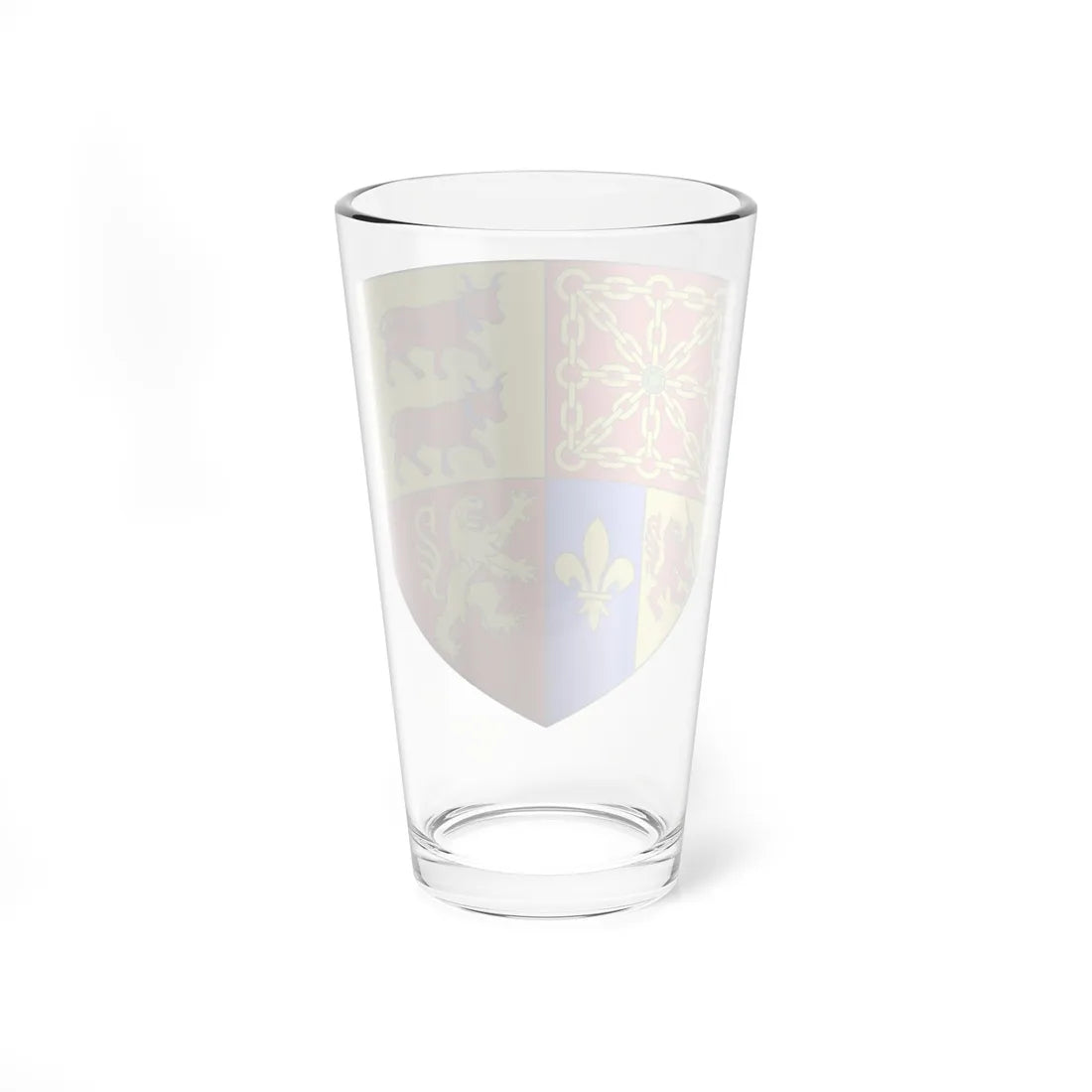 Blason département fr Pyrénées-Atlantiques (France) (Coat of Arms) Pint Glass 16oz - Go Mug Yourself