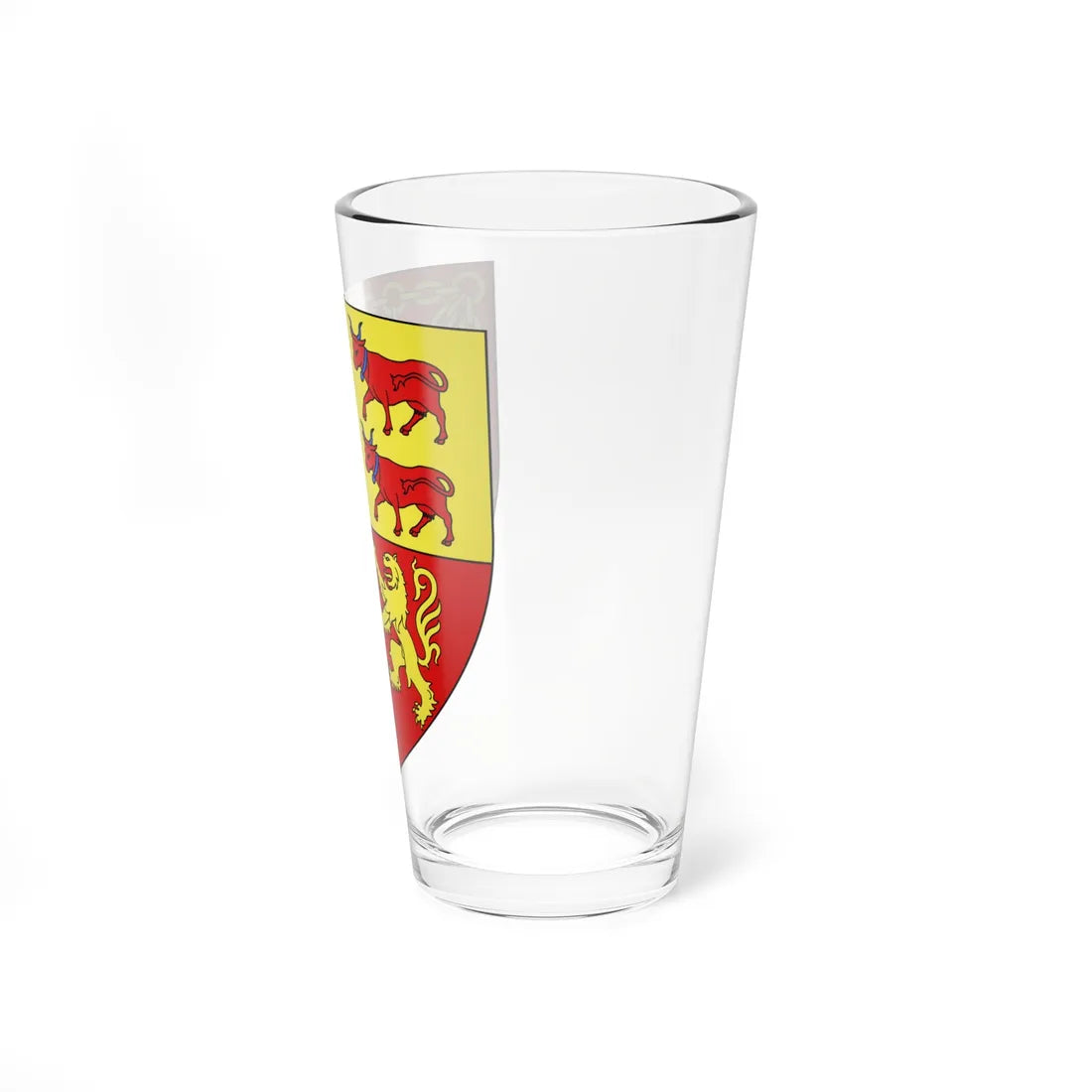 Blason département fr Pyrénées-Atlantiques (France) (Coat of Arms) Pint Glass 16oz - Go Mug Yourself