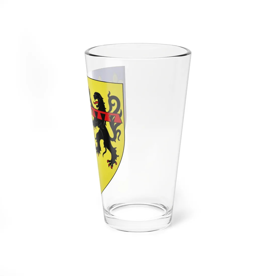 Blason département fr Rhône (France) (Coat of Arms) Pint Glass 16oz - Go Mug Yourself