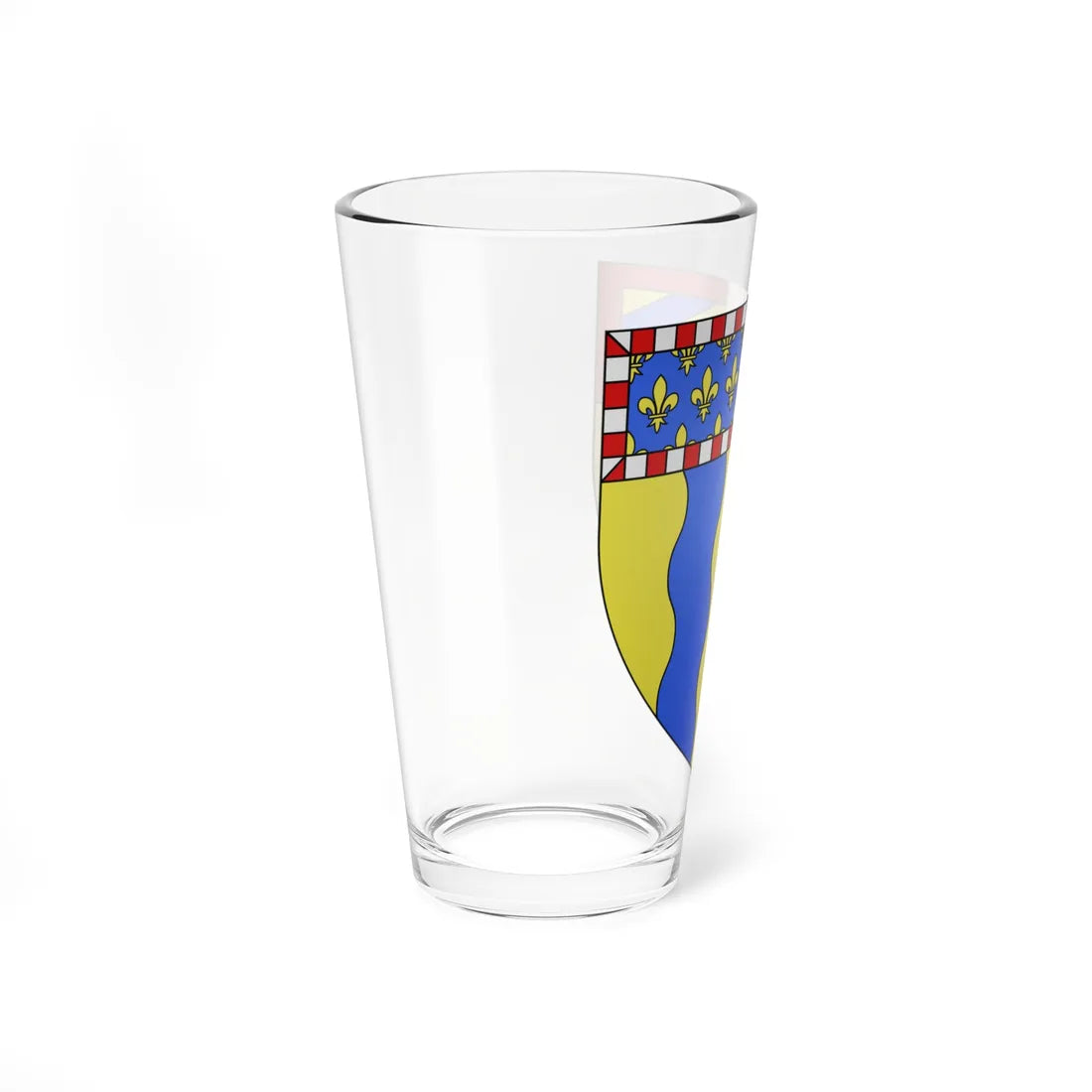 Blason département fr Saône-et-Loire (France) (Coat of Arms) Pint Glass 16oz - Go Mug Yourself