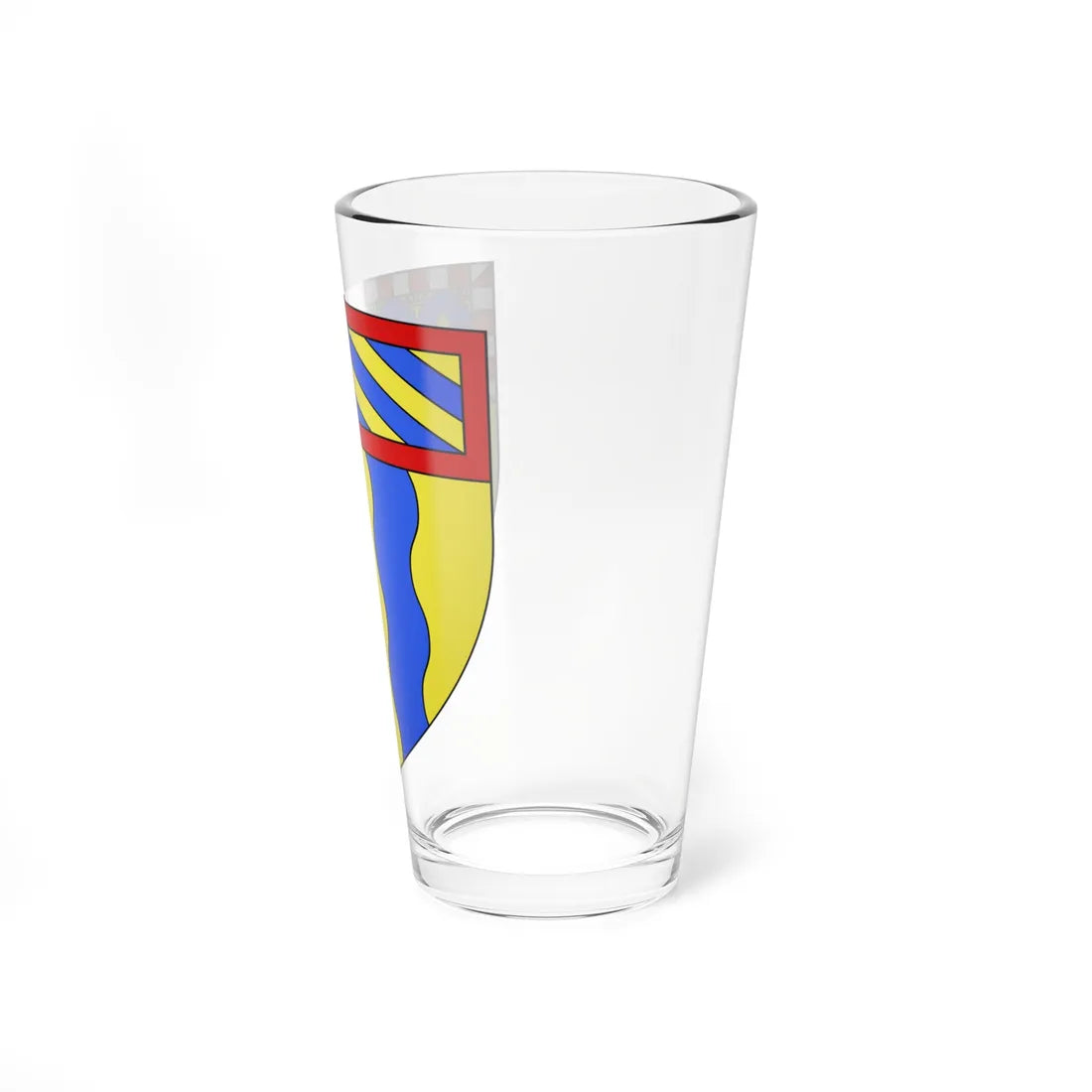 Blason département fr Saône-et-Loire (France) (Coat of Arms) Pint Glass 16oz - Go Mug Yourself