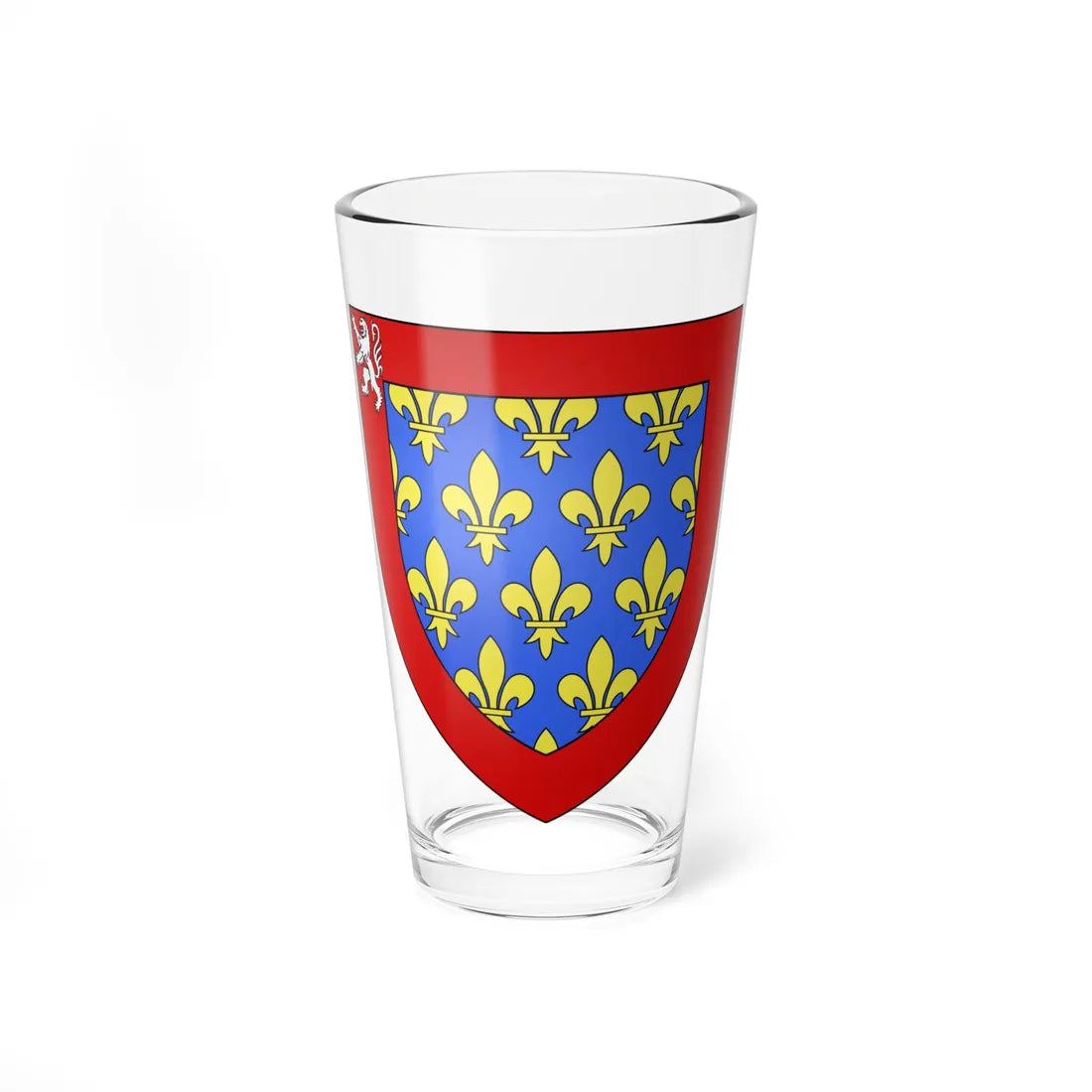 Blason département fr Sarthe (France) (Coat of Arms) Pint Glass 16oz - Go Mug Yourself