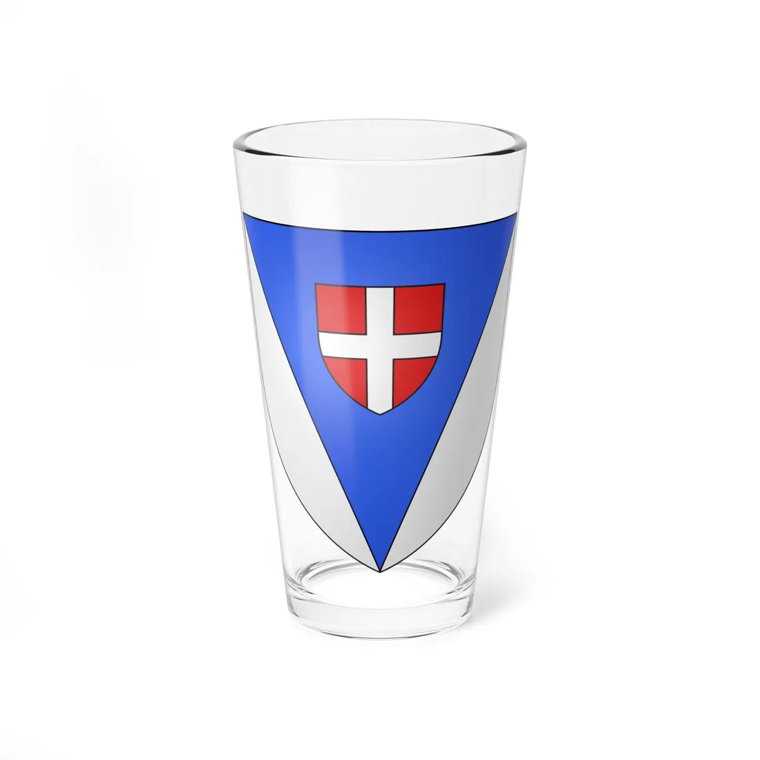 Blason département fr Savoie (France) (Coat of Arms) Pint Glass 16oz 16oz - Go Mug Yourself