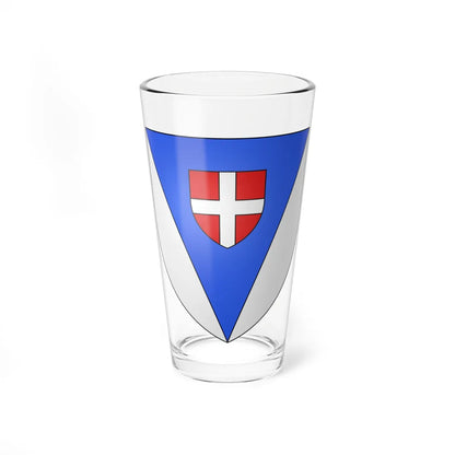 Blason département fr Savoie (France) (Coat of Arms) Pint Glass 16oz 16oz - Go Mug Yourself