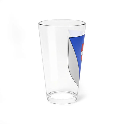 Blason département fr Savoie (France) (Coat of Arms) Pint Glass 16oz - Go Mug Yourself