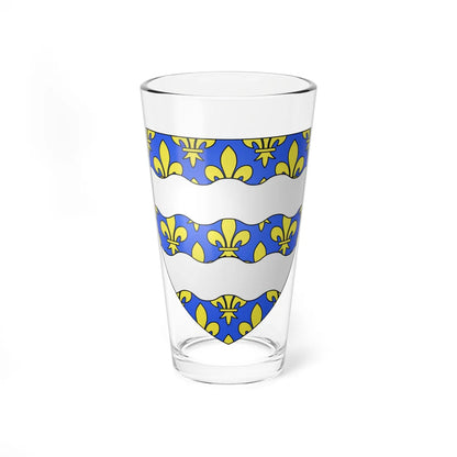 Blason département fr Seine-et-Marne (France) (Coat of Arms) Pint Glass 16oz 16oz - Go Mug Yourself