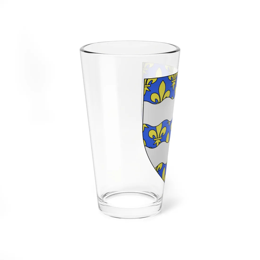 Blason département fr Seine-et-Marne (France) (Coat of Arms) Pint Glass 16oz - Go Mug Yourself
