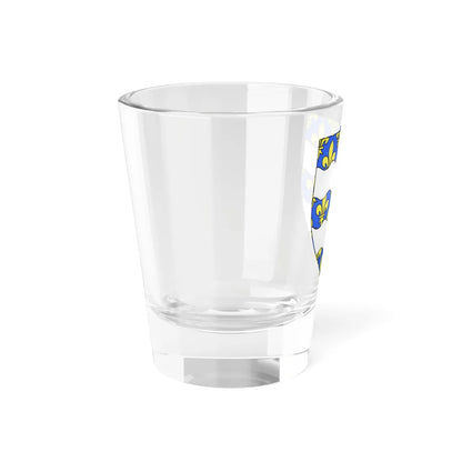 Blason département fr Seine-et-Marne (France) (Coat of Arms) Shot Glass 1.5oz - Go Mug Yourself