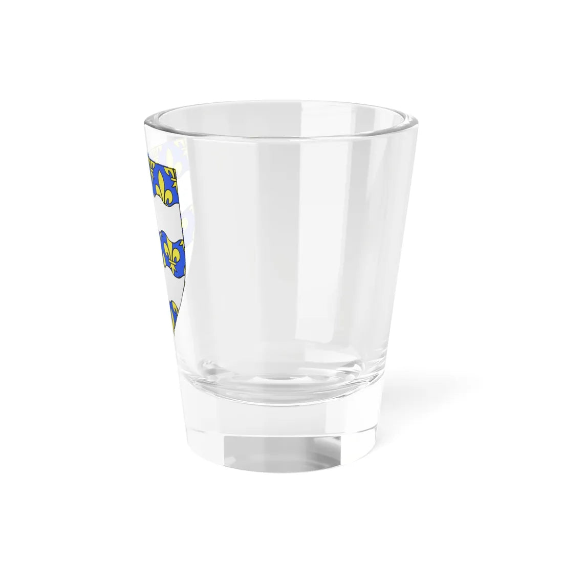 Blason département fr Seine-et-Marne (France) (Coat of Arms) Shot Glass 1.5oz - Go Mug Yourself
