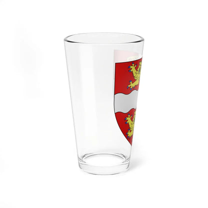 Blason département fr Seine-Maritime (France) (Coat of Arms) Pint Glass 16oz - Go Mug Yourself