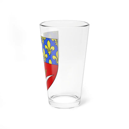 Blason département fr Seine-Saint-Denis (France) (Coat of Arms) Pint Glass 16oz - Go Mug Yourself