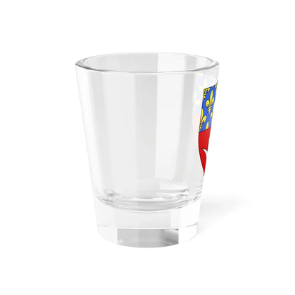 Blason département fr Seine-Saint-Denis (France) (Coat of Arms) Shot Glass 1.5oz - Go Mug Yourself