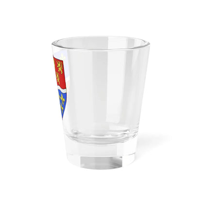 Blason département fr Somme (France) (Coat of Arms) Shot Glass 1.5oz - Go Mug Yourself