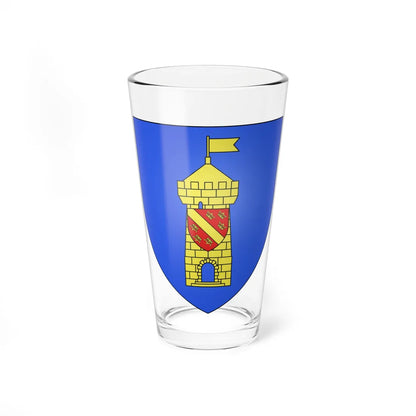 Blason département fr Territoire de Belfort proposé par Robert Louis (France) (Coat of Arms) Pint Glass 16oz 16oz - Go Mug Yourself