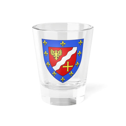 Blason département fr Val-dOise (France) (Coat of Arms) Shot Glass 1.5oz 1.5oz - Go Mug Yourself