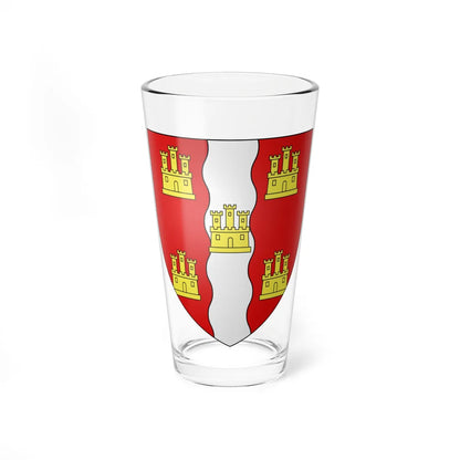 Blason département fr Vienne (France) (Coat of Arms) Pint Glass 16oz 16oz - Go Mug Yourself