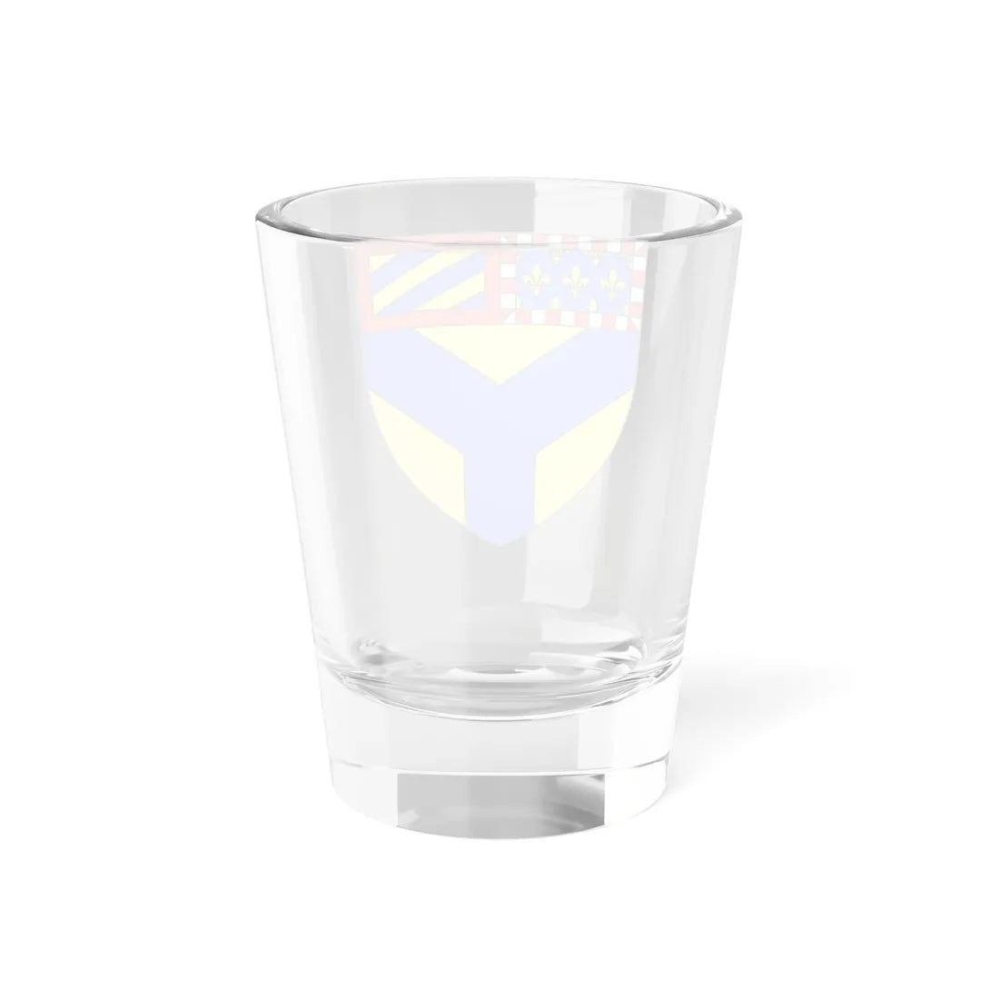 Blason département fr Yonne (France) (Coat of Arms) Shot Glass 1.5oz - Go Mug Yourself