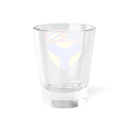 Blason département fr Yonne (France) (Coat of Arms) Shot Glass 1.5oz - Go Mug Yourself