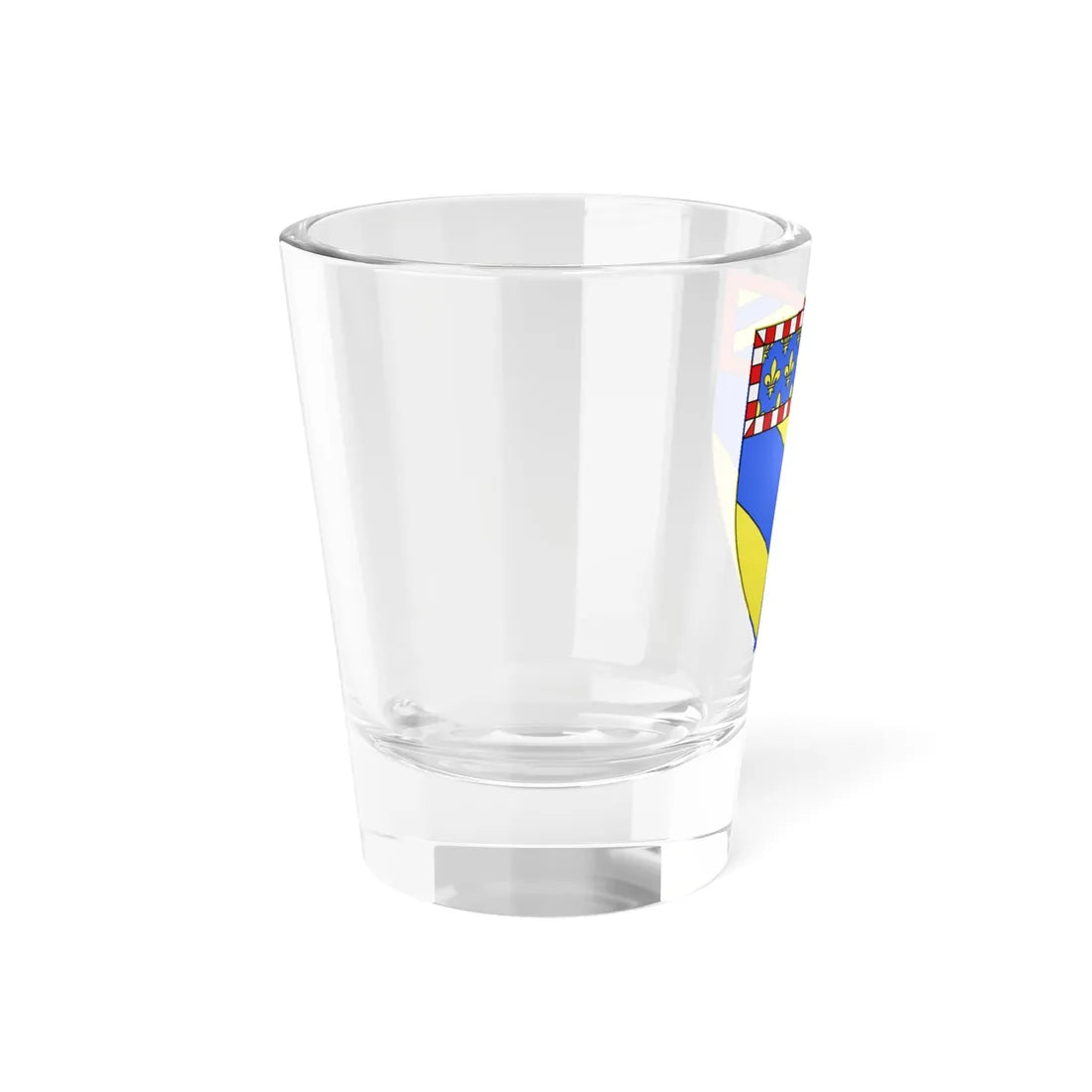 Blason département fr Yonne (France) (Coat of Arms) Shot Glass 1.5oz - Go Mug Yourself