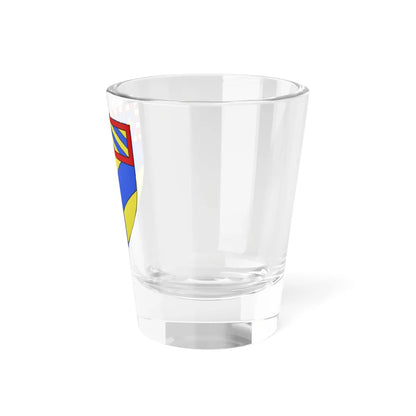 Blason département fr Yonne (France) (Coat of Arms) Shot Glass 1.5oz - Go Mug Yourself
