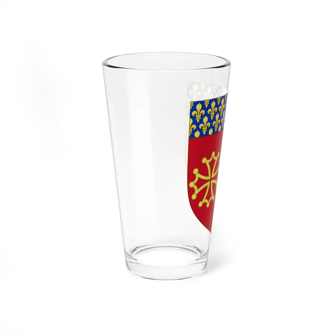 Blason département Hautes-Alpes (France) (Coat of Arms) Pint Glass 16oz - Go Mug Yourself