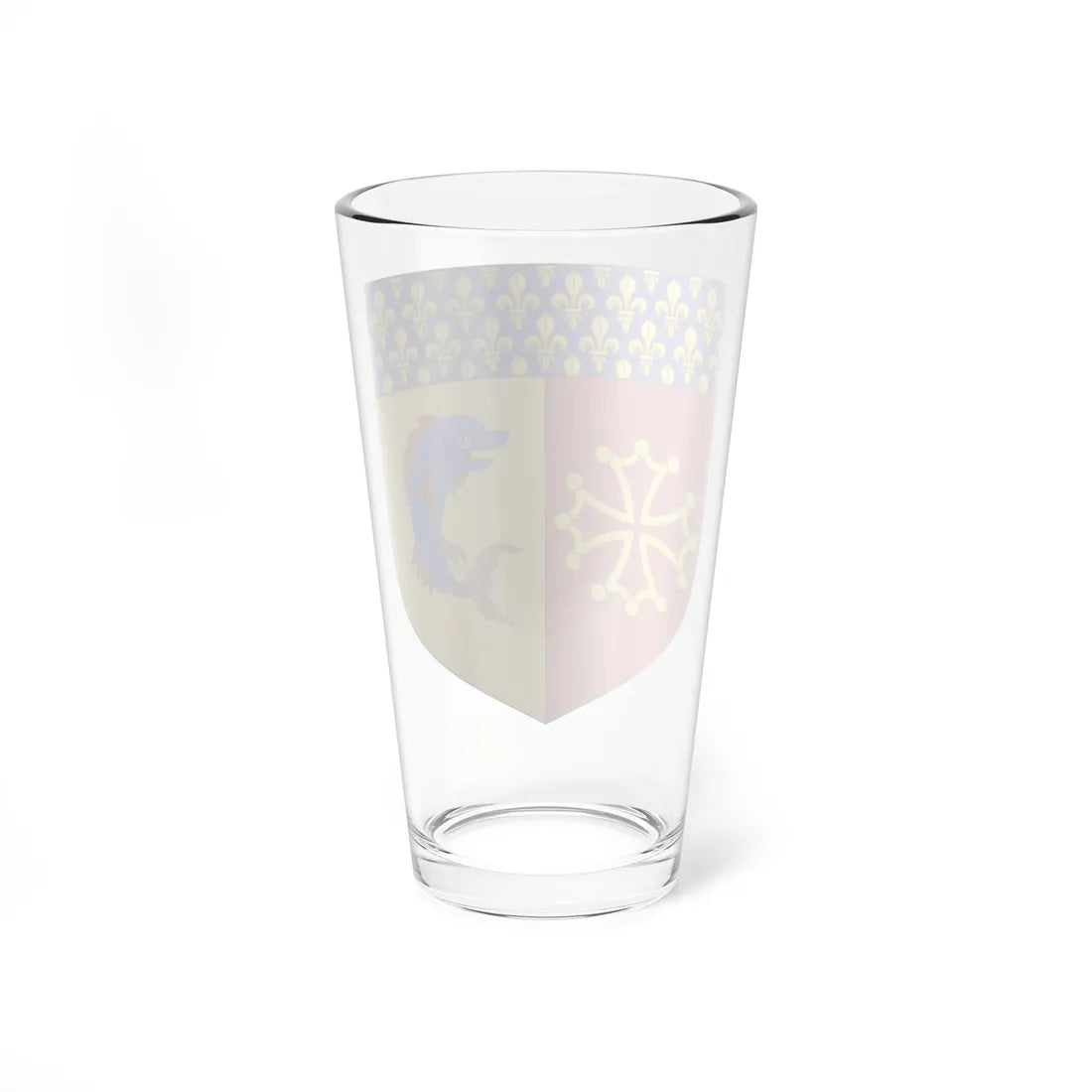 Blason département Hautes-Alpes (France) (Coat of Arms) Pint Glass 16oz - Go Mug Yourself