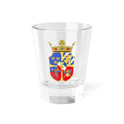 Blason du Duc Jean Vasa après-1560 (Finland) (Coat of Arms) Shot Glass 1.5oz 1.5oz - Go Mug Yourself