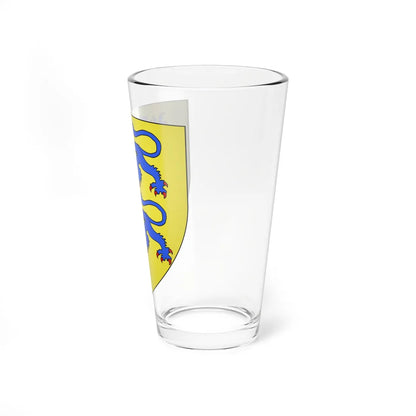 Blason Duché de Schleswig (Denmark) (Coat of Arms) Pint Glass 16oz - Go Mug Yourself
