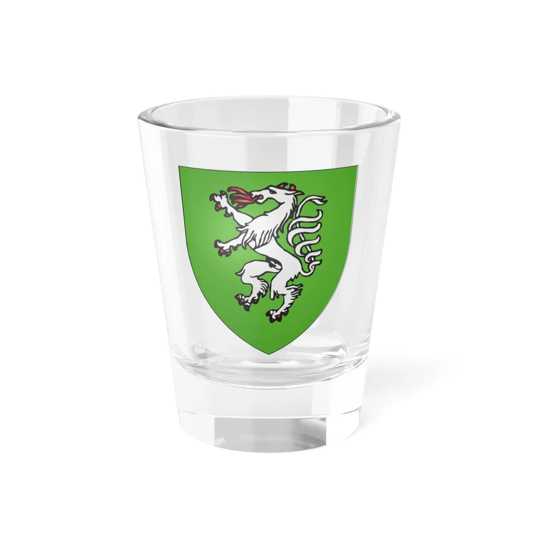 Blason Ducs de Styrie (Austria) (Coat of Arms) Shot Glass 1.5oz 1.5oz - Go Mug Yourself