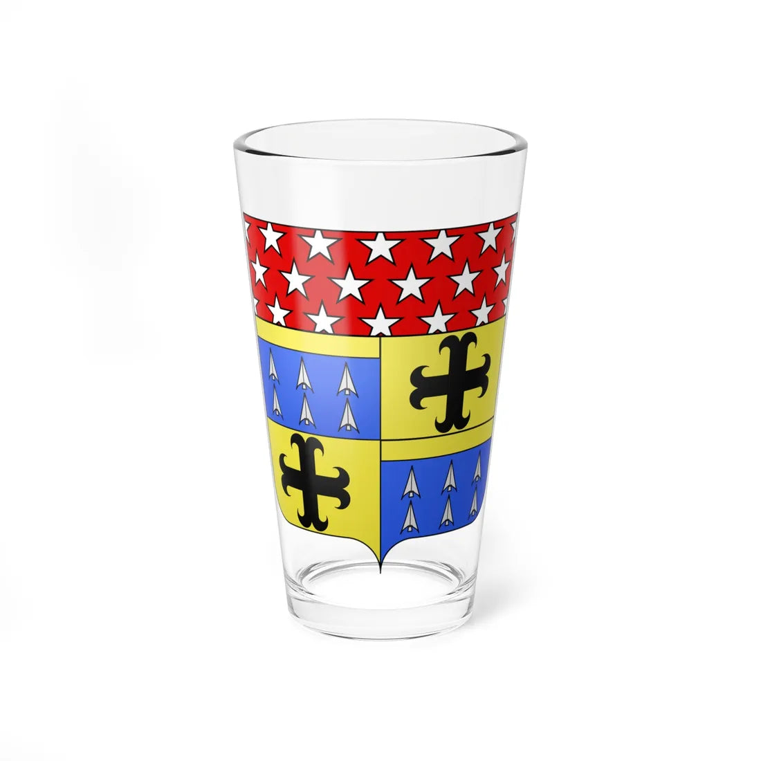 Blason Emmerich Joseph von Dalberg 1773-1833 duc de Dalberg (France) (Coat of Arms) Pint Glass 16oz - Go Mug Yourself