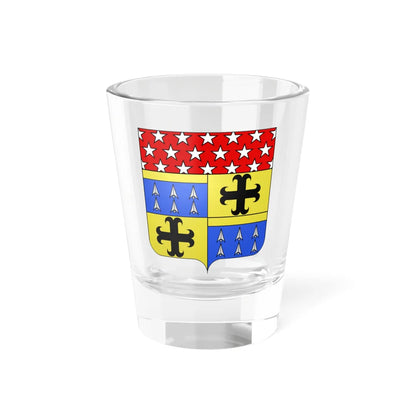 Blason Emmerich Joseph von Dalberg 1773-1833 duc de Dalberg (France) (Coat of Arms) Shot Glass 1.5oz 1.5oz - Go Mug Yourself