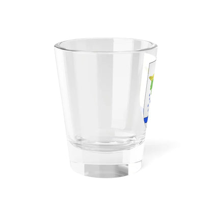 Blason Es famille Abaitua Biscaye (Spain) (Coat of Arms) Shot Glass 1.5oz - Go Mug Yourself