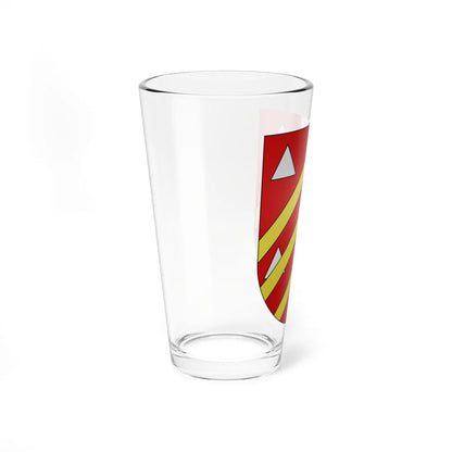 Blason Es famille Abalie Donostia (Spain) (Coat of Arms) Pint Glass 16oz - Go Mug Yourself