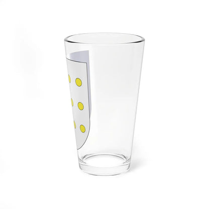 Blason Es famille Acebal Pays basque (Spain) (Coat of Arms) Pint Glass 16oz - Go Mug Yourself