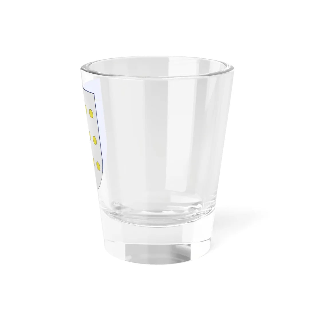 Blason Es famille Acebal Pays basque (Spain) (Coat of Arms) Shot Glass 1.5oz - Go Mug Yourself
