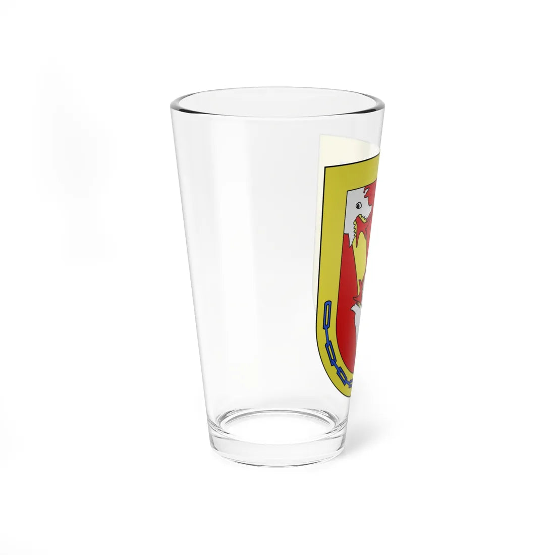 Blason Es famille Ada Basse-Navarre (Spain) (Coat of Arms) Pint Glass 16oz - Go Mug Yourself