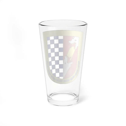 Blason Es famille Ada Basse-Navarre (Spain) (Coat of Arms) Pint Glass 16oz - Go Mug Yourself