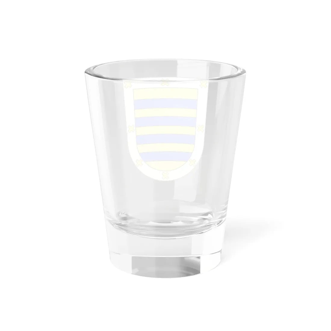 Blason Es famille Adoain Navarre (Spain) (Coat of Arms) Shot Glass 1.5oz - Go Mug Yourself