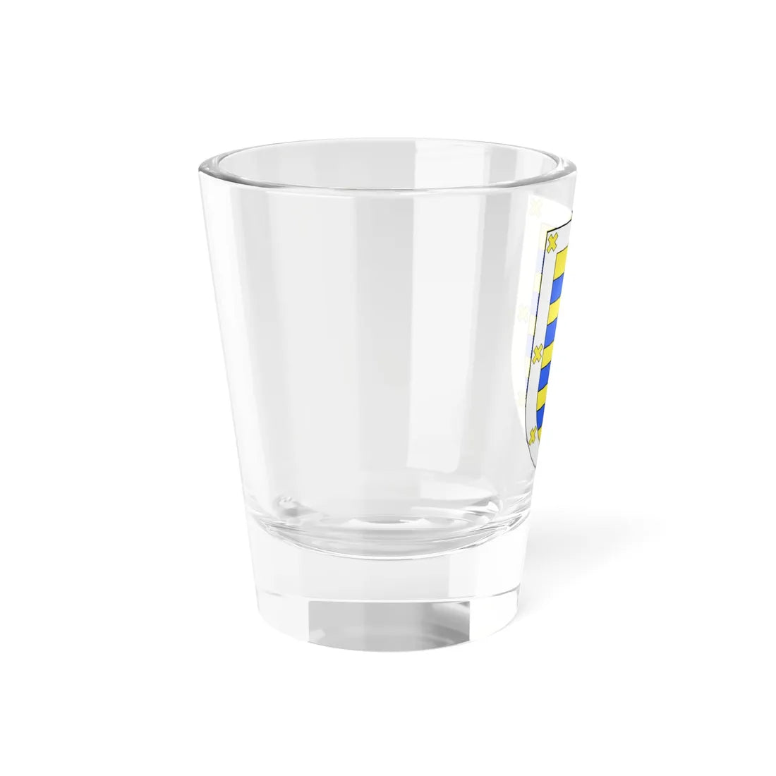 Blason Es famille Adoain Navarre (Spain) (Coat of Arms) Shot Glass 1.5oz - Go Mug Yourself