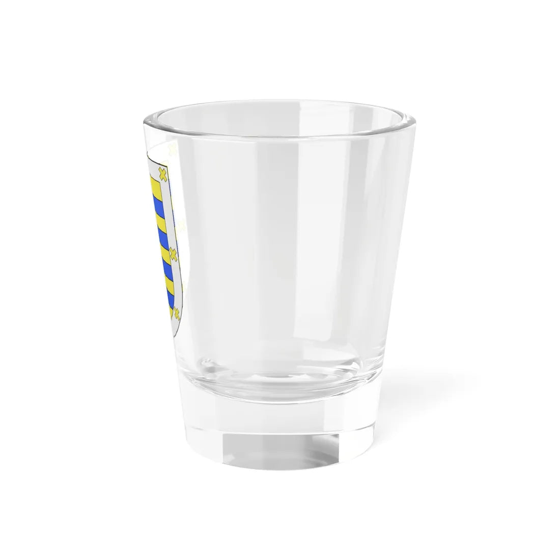 Blason Es famille Adoain Navarre (Spain) (Coat of Arms) Shot Glass 1.5oz - Go Mug Yourself