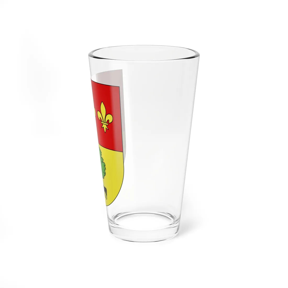 Blason Es famille Aduña Guipuscoa (Spain) (Coat of Arms) Pint Glass 16oz - Go Mug Yourself