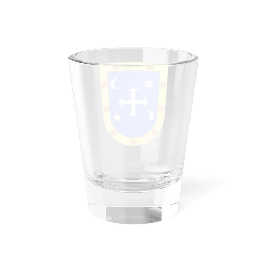 Blason Es famille Adurriagane Biscaye (Spain) (Coat of Arms) Shot Glass 1.5oz - Go Mug Yourself